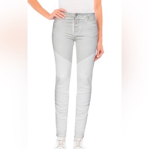 Brockenbow X Zadig & Voltaire Mascara Artemis Dirty Wash Geometric Embroidery - Picture 1 of 11